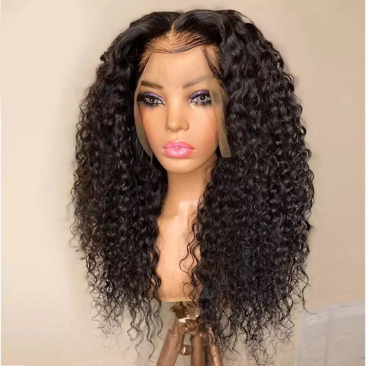 Former Lace Wig European And American Wig Female Long Curly Hair